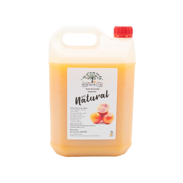 SLS5L - Sumo Natural Laranja Sanguinea 5L